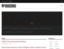Tablet Screenshot of biketowork.bikeiowa.com